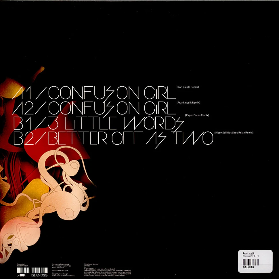 Frankmusik - Confusion Girl
