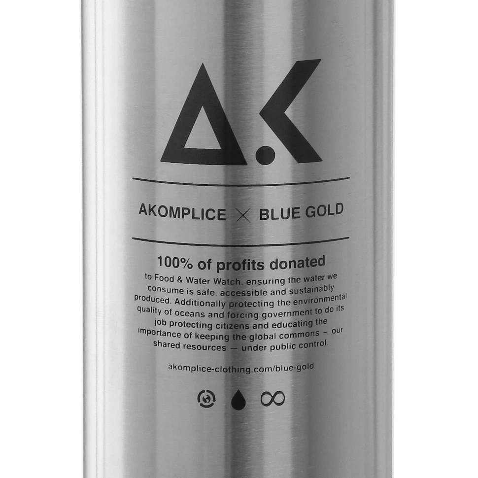 Akomplice - Blue Gold x Akomplice Bottle