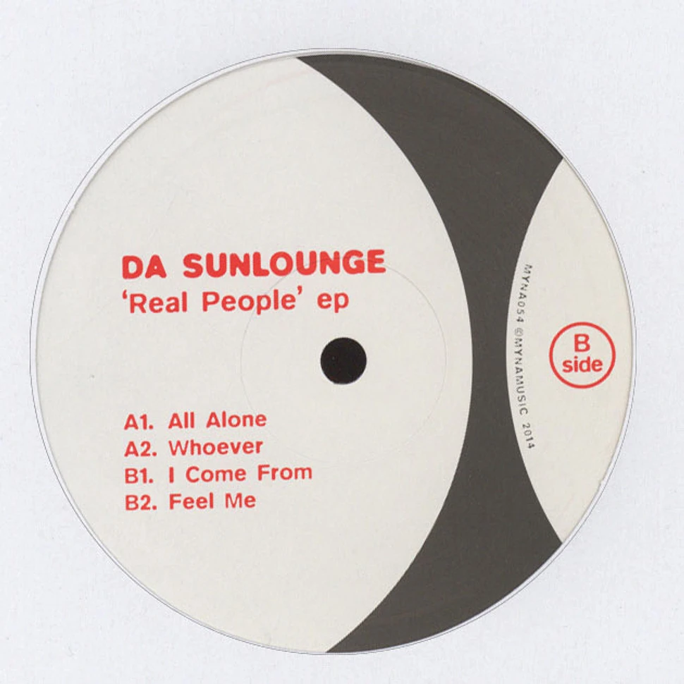 Da Sunlounge - Real People EP