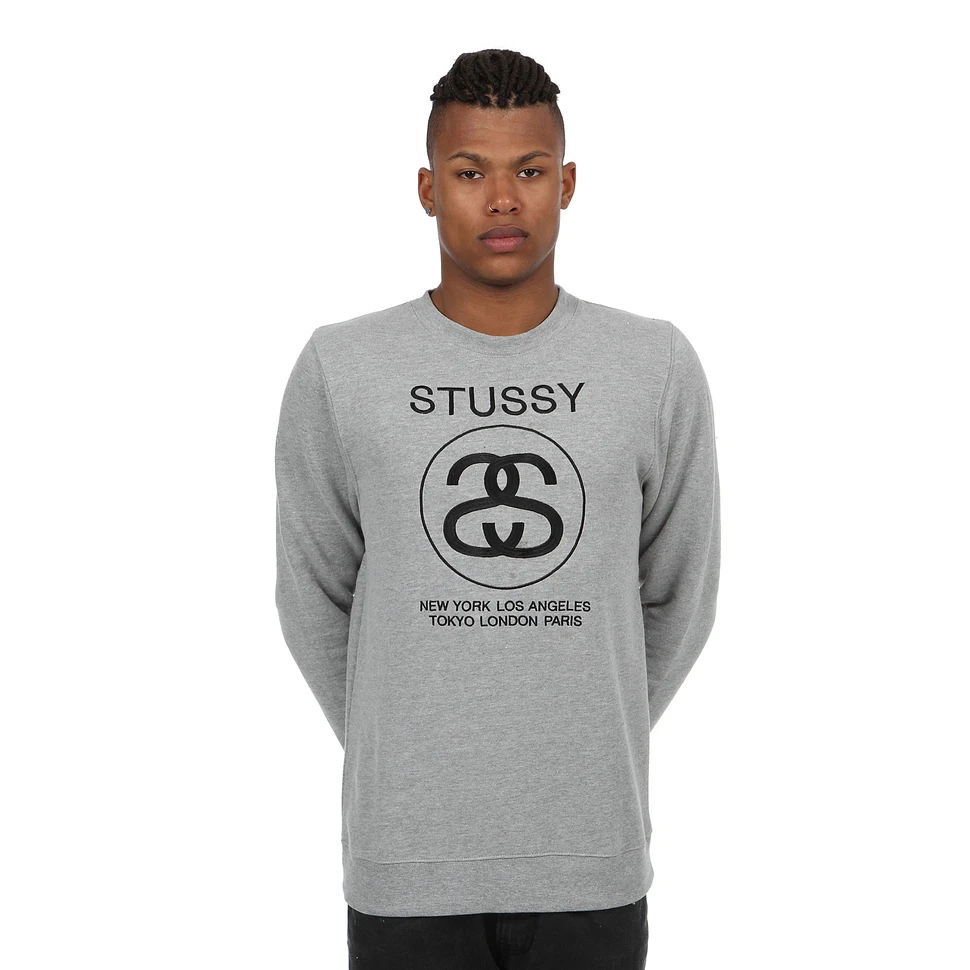 Stüssy - City Link Embroidered Sweater