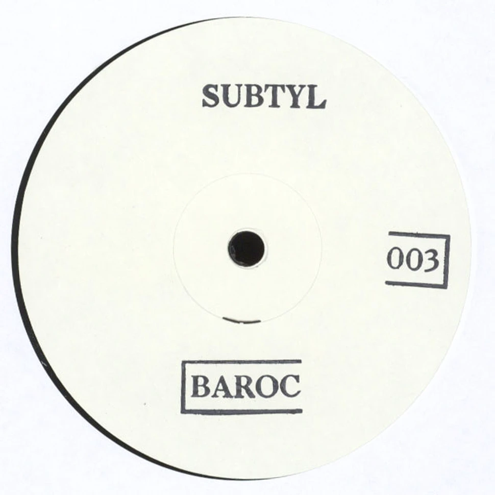 Subtyl - BAROC003
