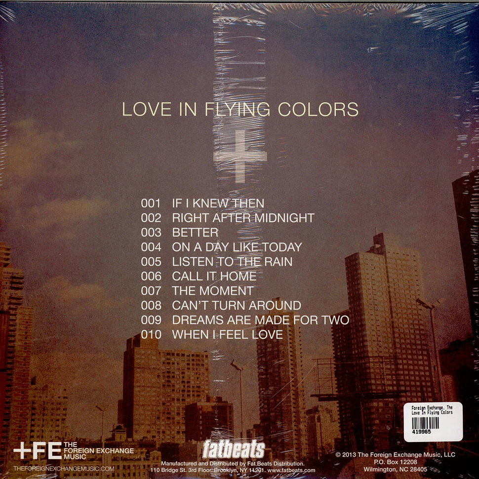 The Foreign Exchange - Love In Flying Colors