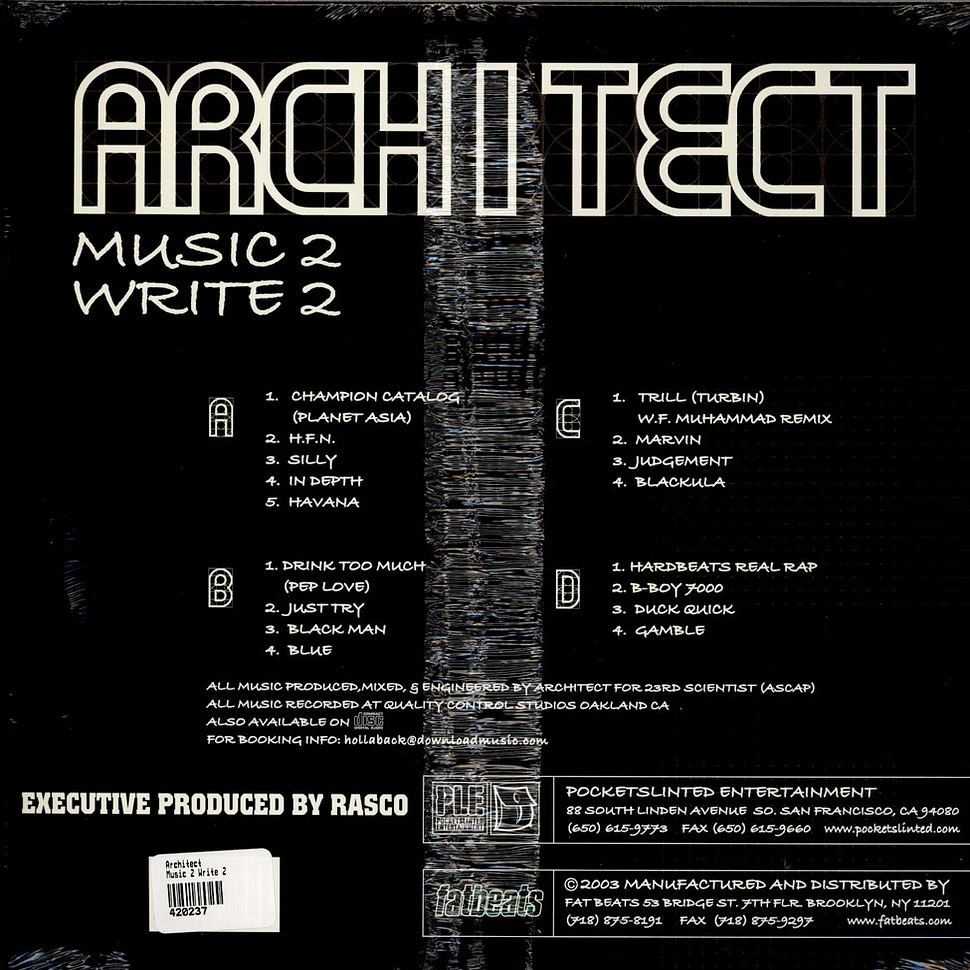 Architect - Music 2 Write 2