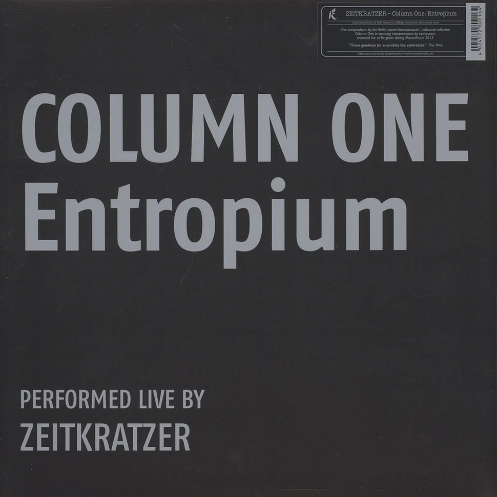 Zeitkratzer - Column One
