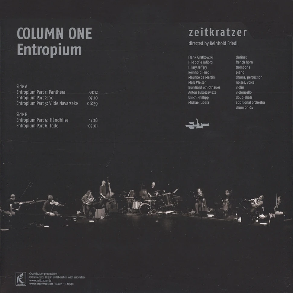 Zeitkratzer - Column One