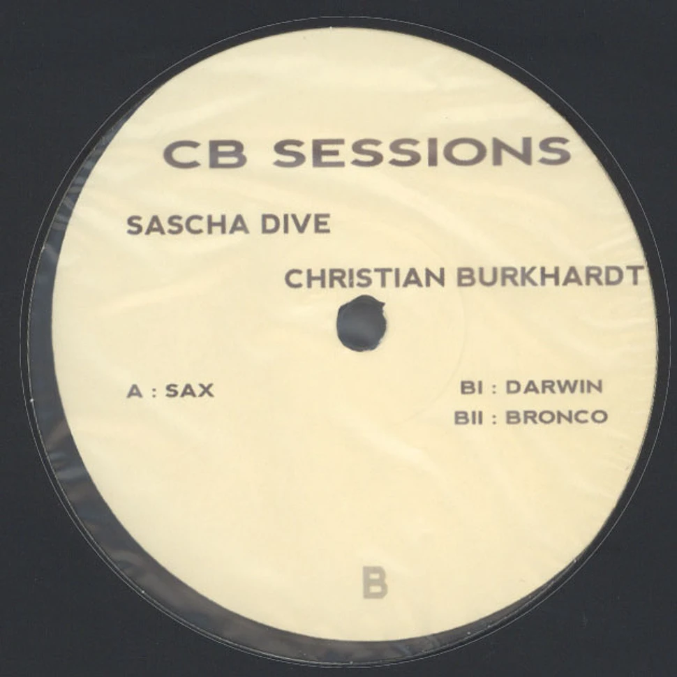 Sascha Dive/ Christian Burkhardt - CB Sessions 4