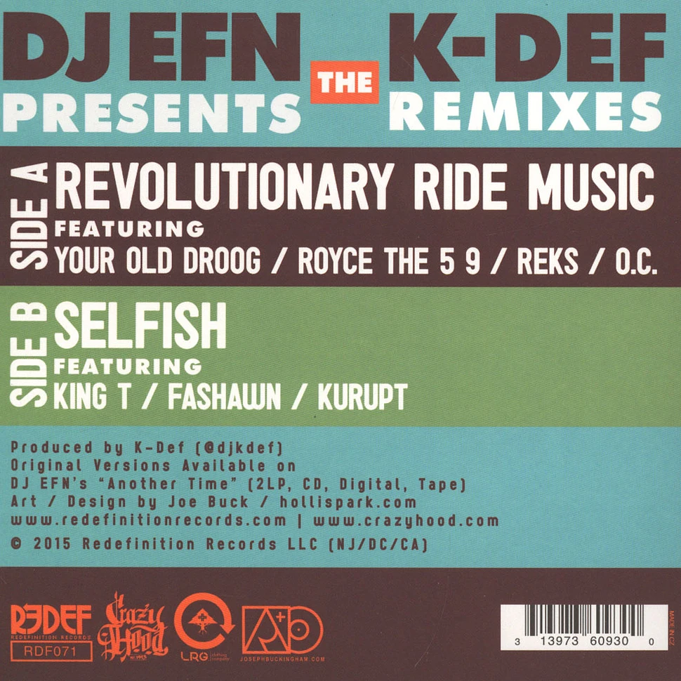 K-Def & DJ EFN - Looking For The Perfect Remix Volume 1