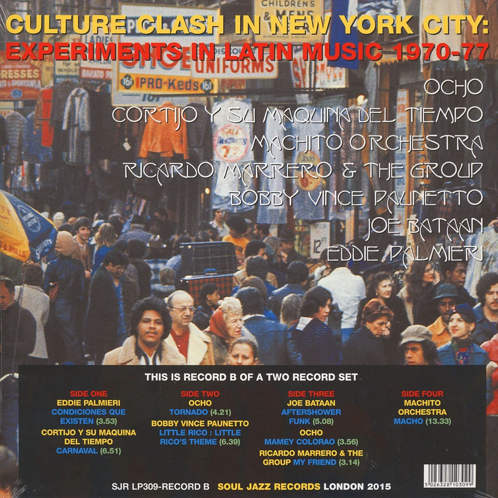 V.A. - Nu Yorica! Culture Clash In New York City: Experiments In Latin Music 1970-77, Part 2