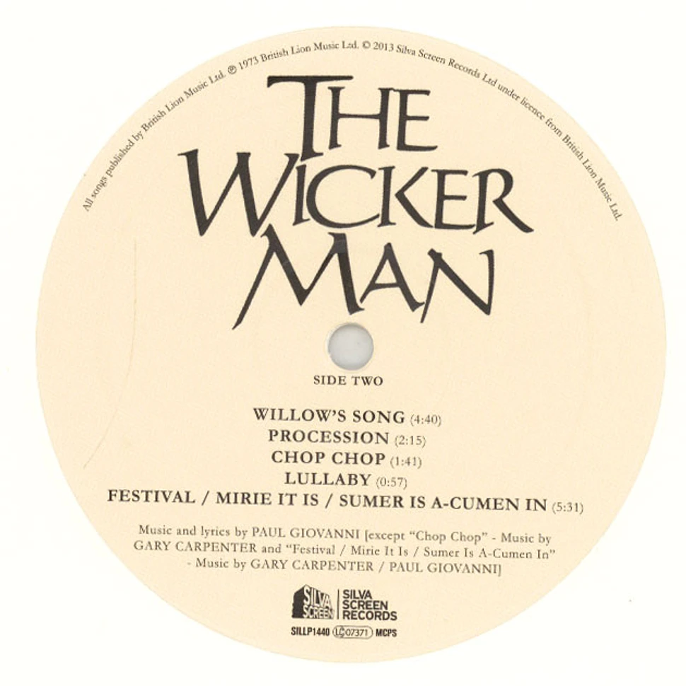 Paul Giovanni & Magnet - OST The Wicker Man 40th Anniversary White Vinyl Edition