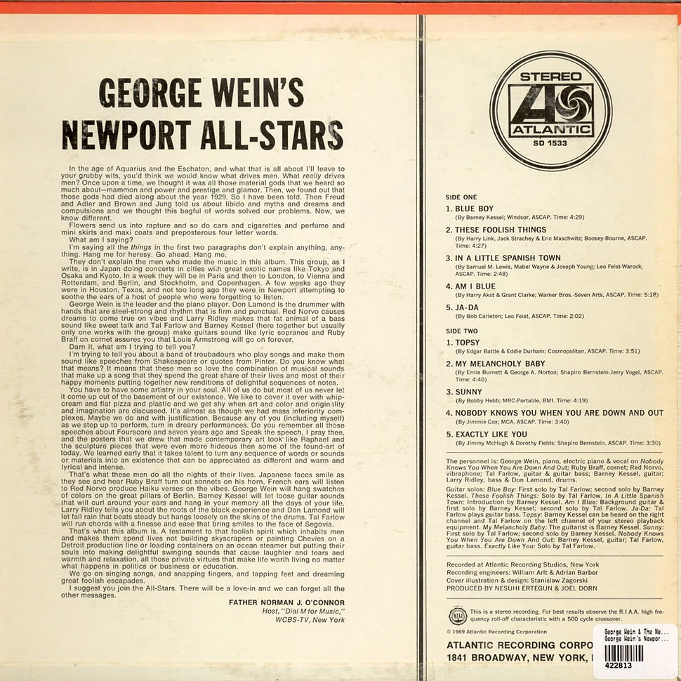 George Wein & The Newport All-Stars - George Wein's Newport All-Stars