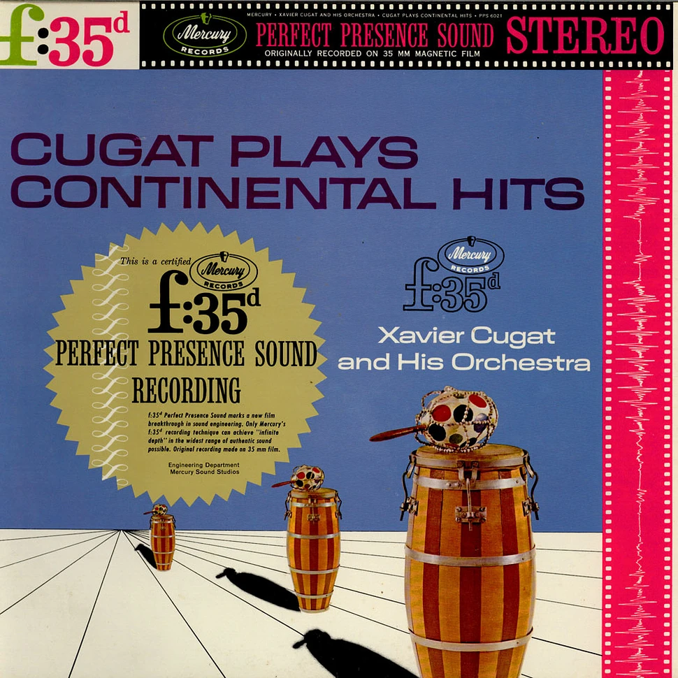 Xavier Cugat And His Orchestra - Cugat Plays Continental Hits