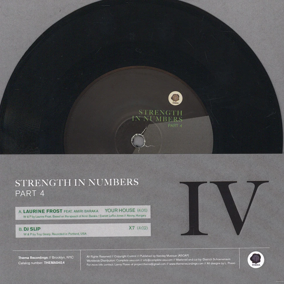 Laurine Frost / DJ Slip - Strength In Numbers Part 4