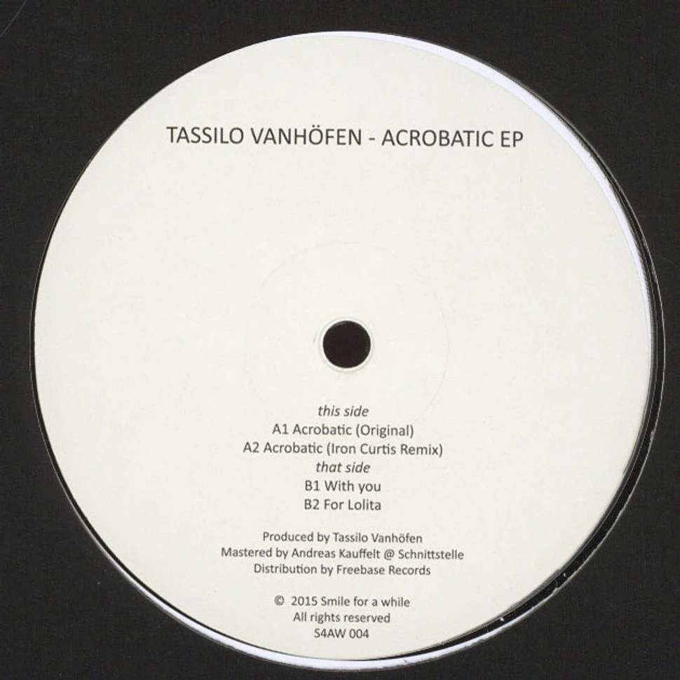 Tassilo Vanhöfen - Acrobatic EP