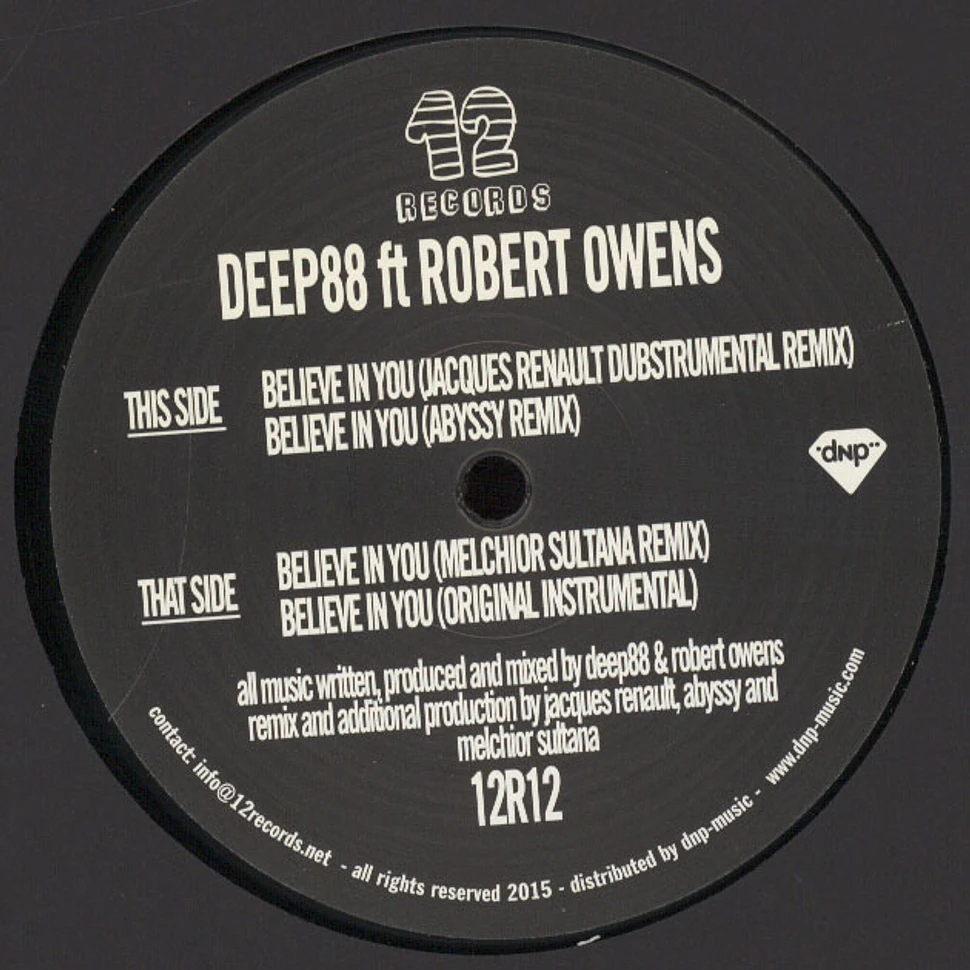 Deep88 - Believe In You feat. Robert Owens Remixes