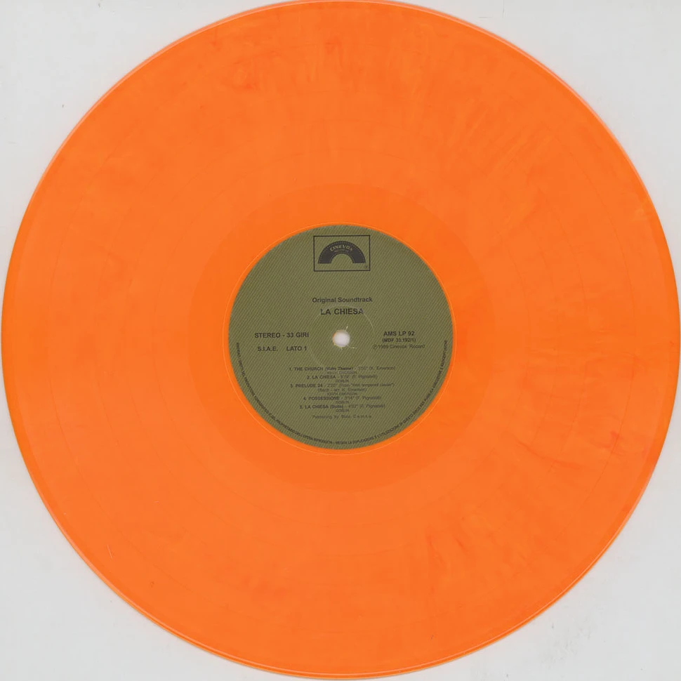 Keith Emerson / Goblin - OST La Chiesa Orange Vinyl Edition