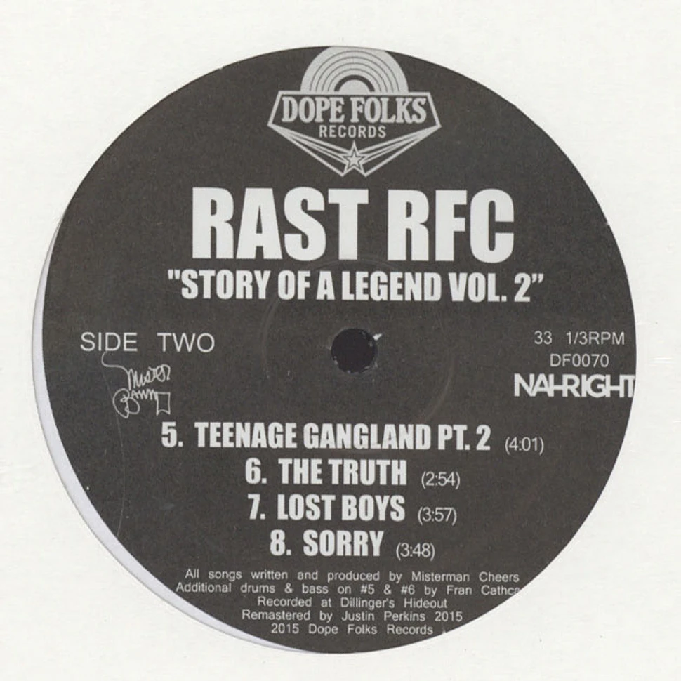 Rast RFC - Story Of A Legend Volume 2