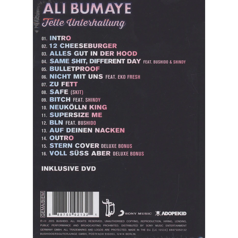 Ali Bumaye - Fette Unterhaltung