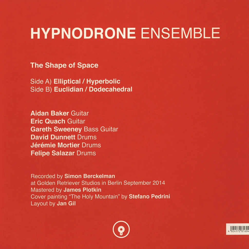 Hypnodrone Ensemble - The Shape Of Space