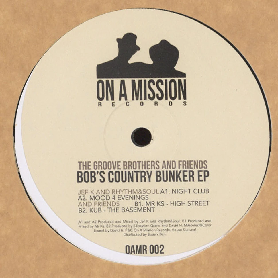 The Groove Brothers And Friends - Bob's Country Bunker EP