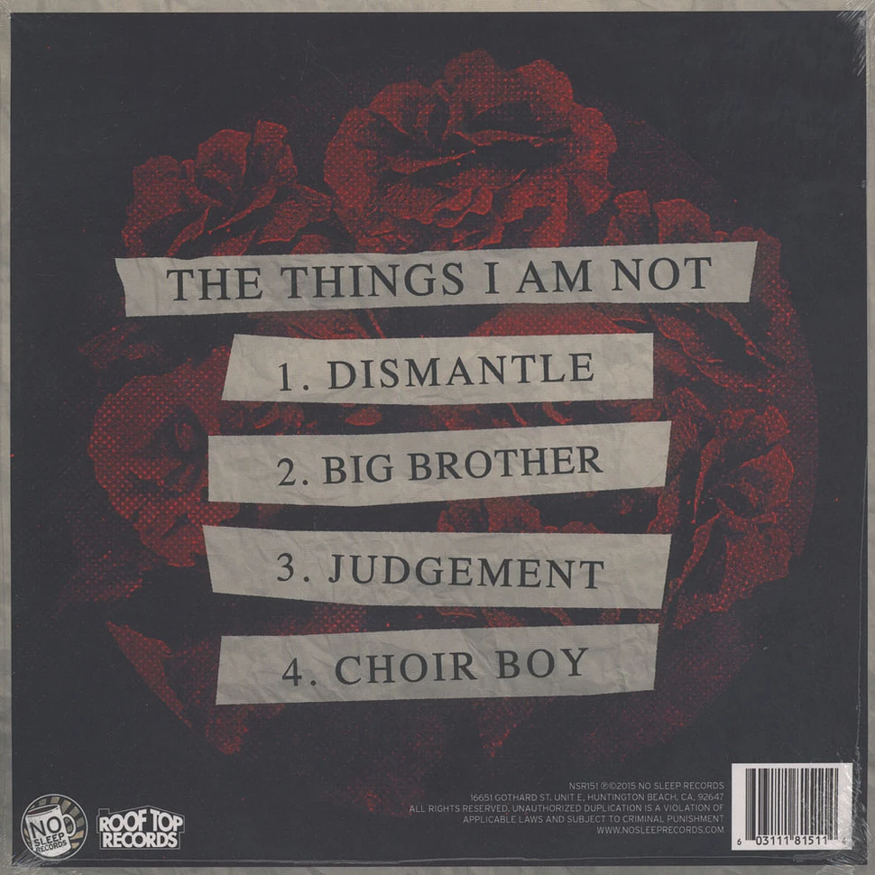 Ghost Key - Things I Am Not