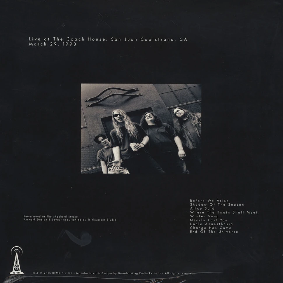 Screaming Trees - Before We Arise: Live At The Coach House, San Juan Capistrano, CA - March 29, 1993