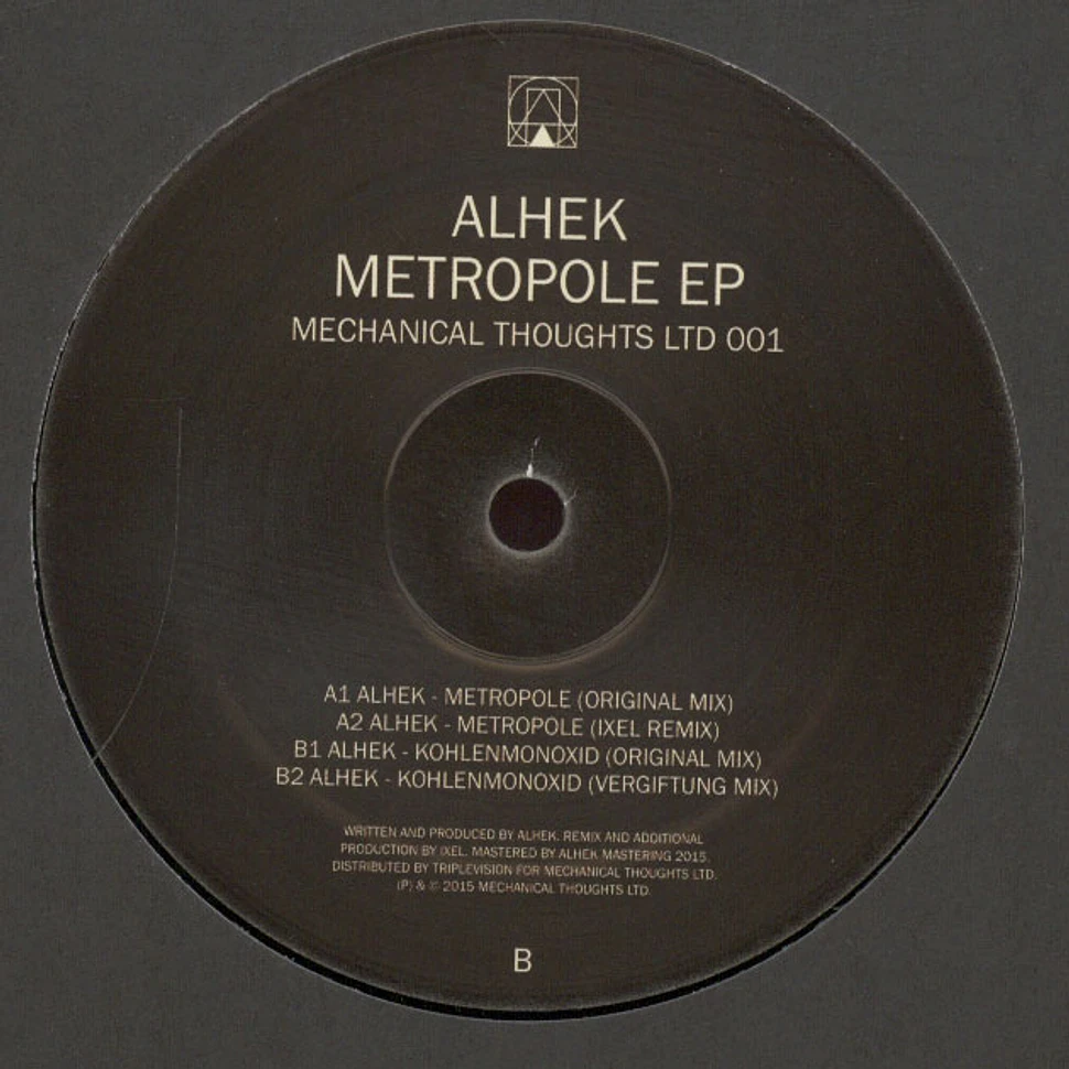 Alhek - Metropole EP