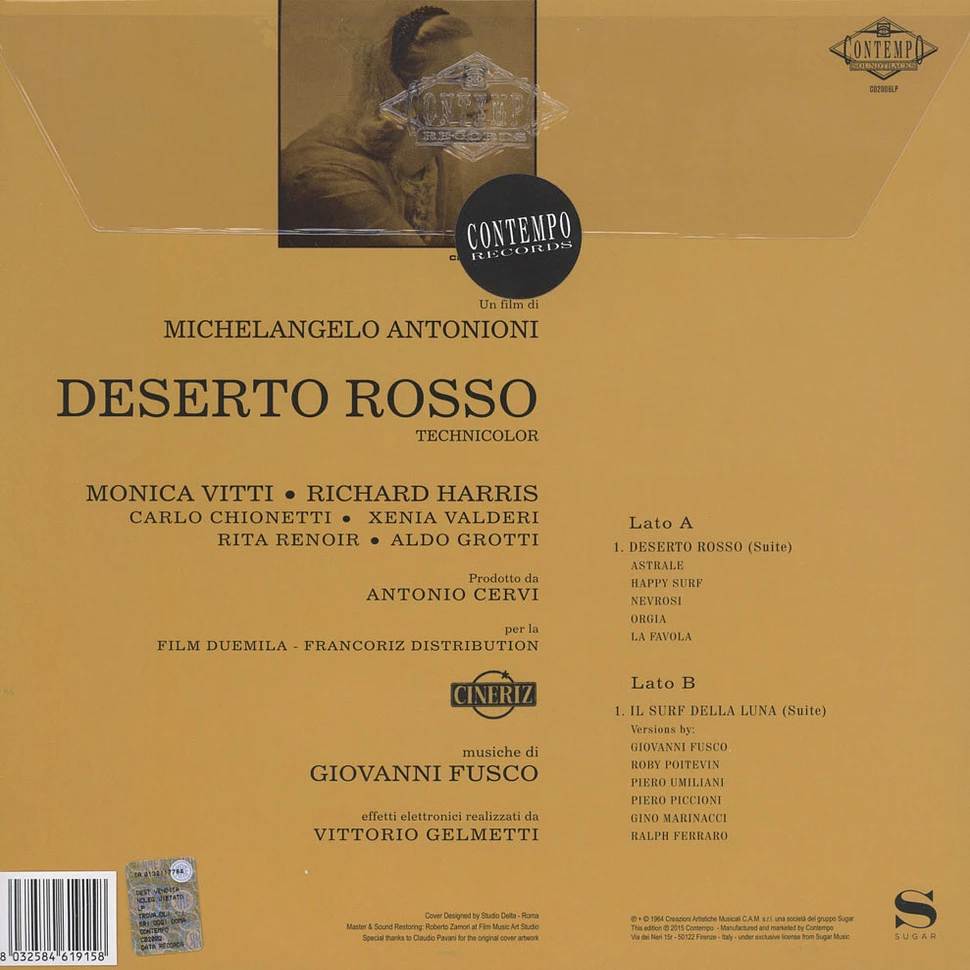 Giovanni Fusco - OST Deserto Rosso