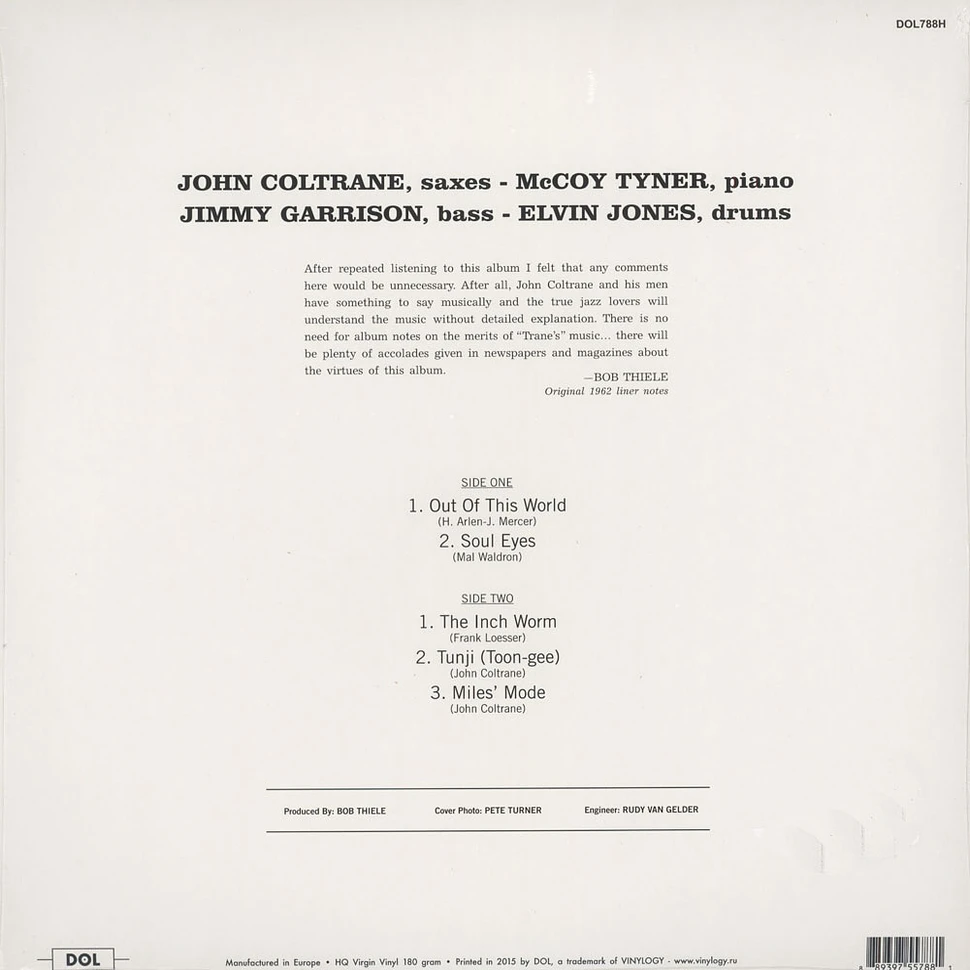 John Coltrane - Coltrane 180g Vinyl Impulse Edition