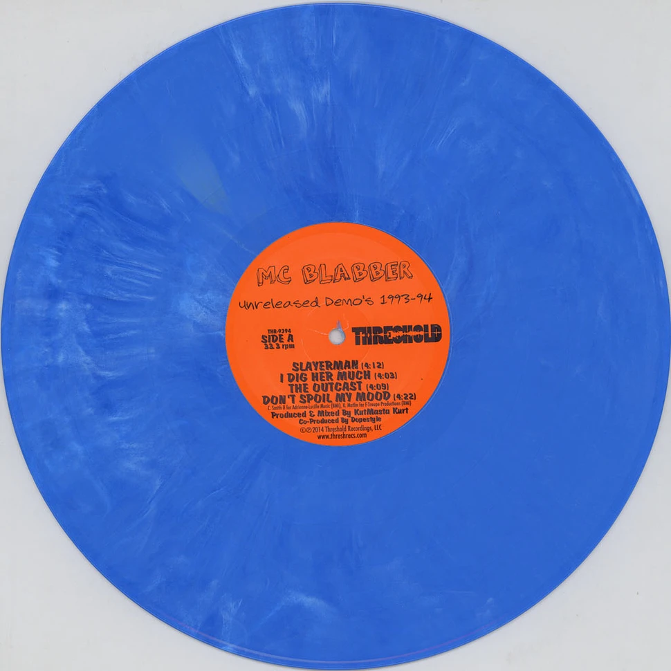 MC Blabber - Demos 1993 - 94 Sky Blue Vinyl Edition