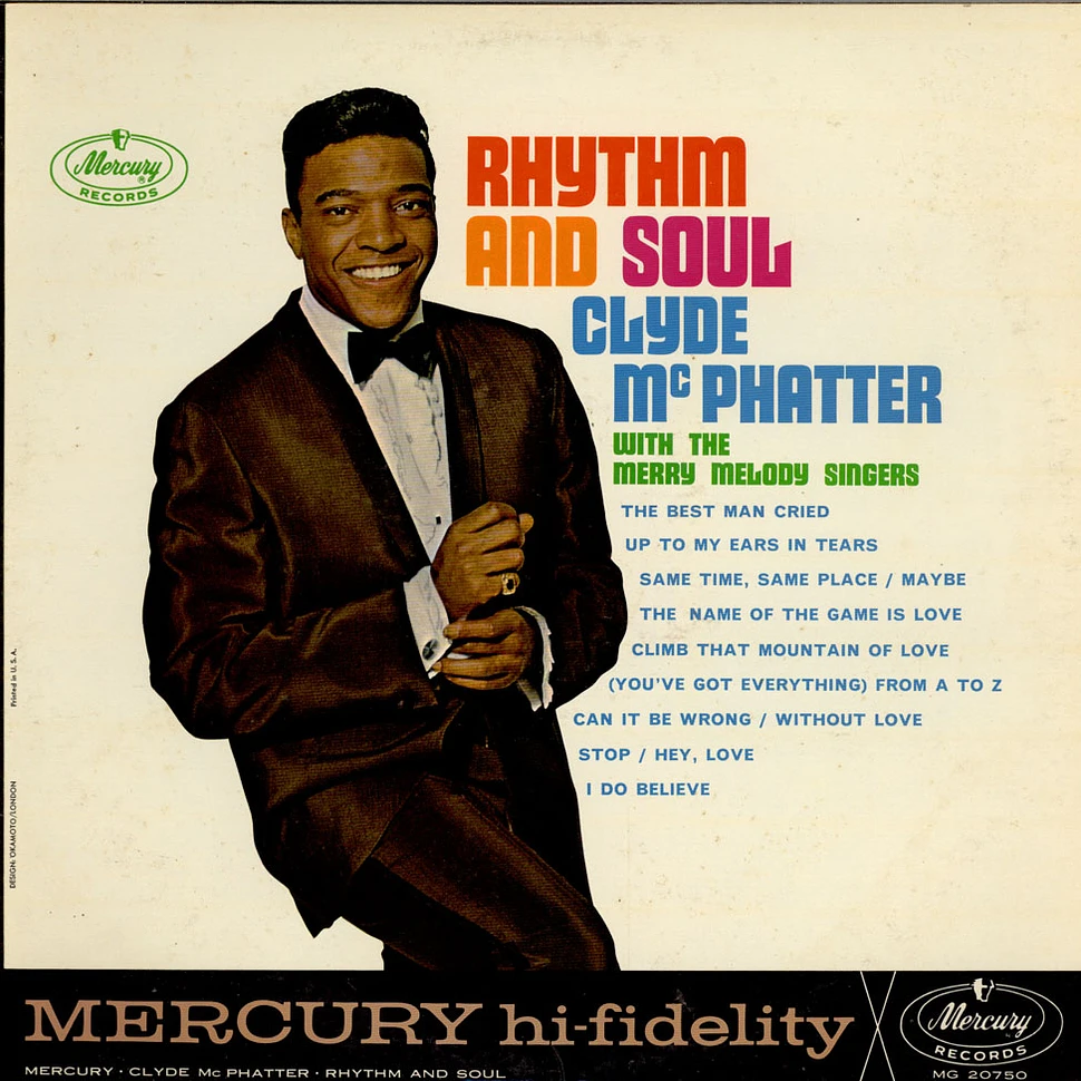 Clyde McPhatter With The Merry Melody Singers - Rhythm And Soul