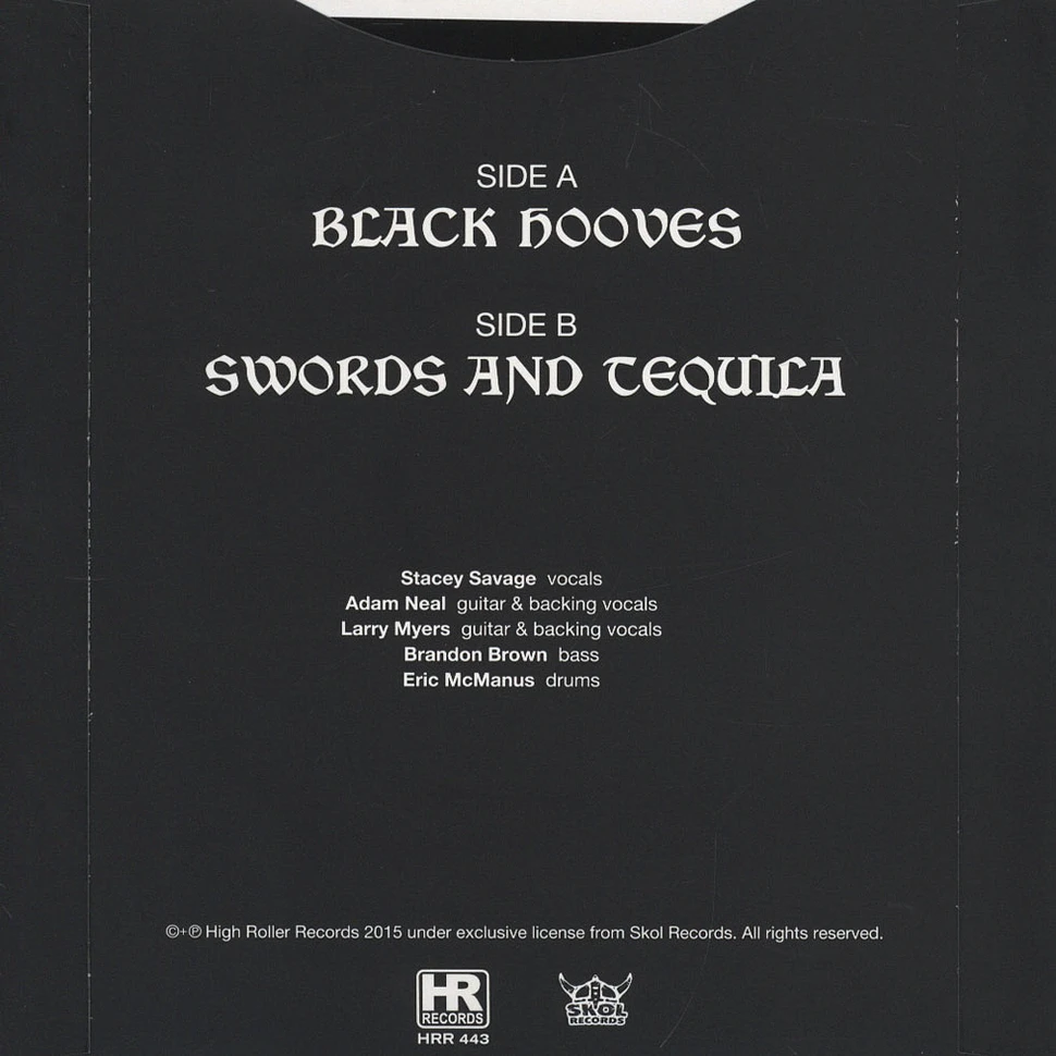 Savage Master - Black Hooves Black Vinyl Edition
