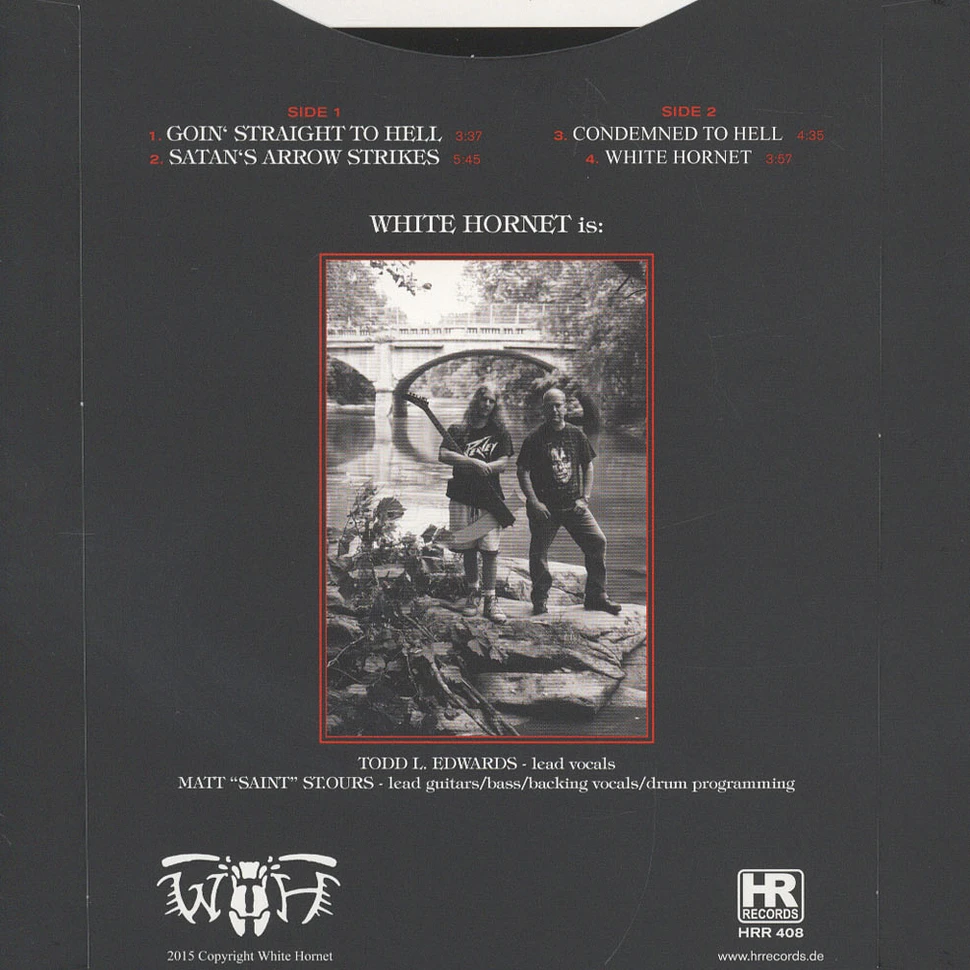 White Hornet - White Hornet Colored Vinyl Edition