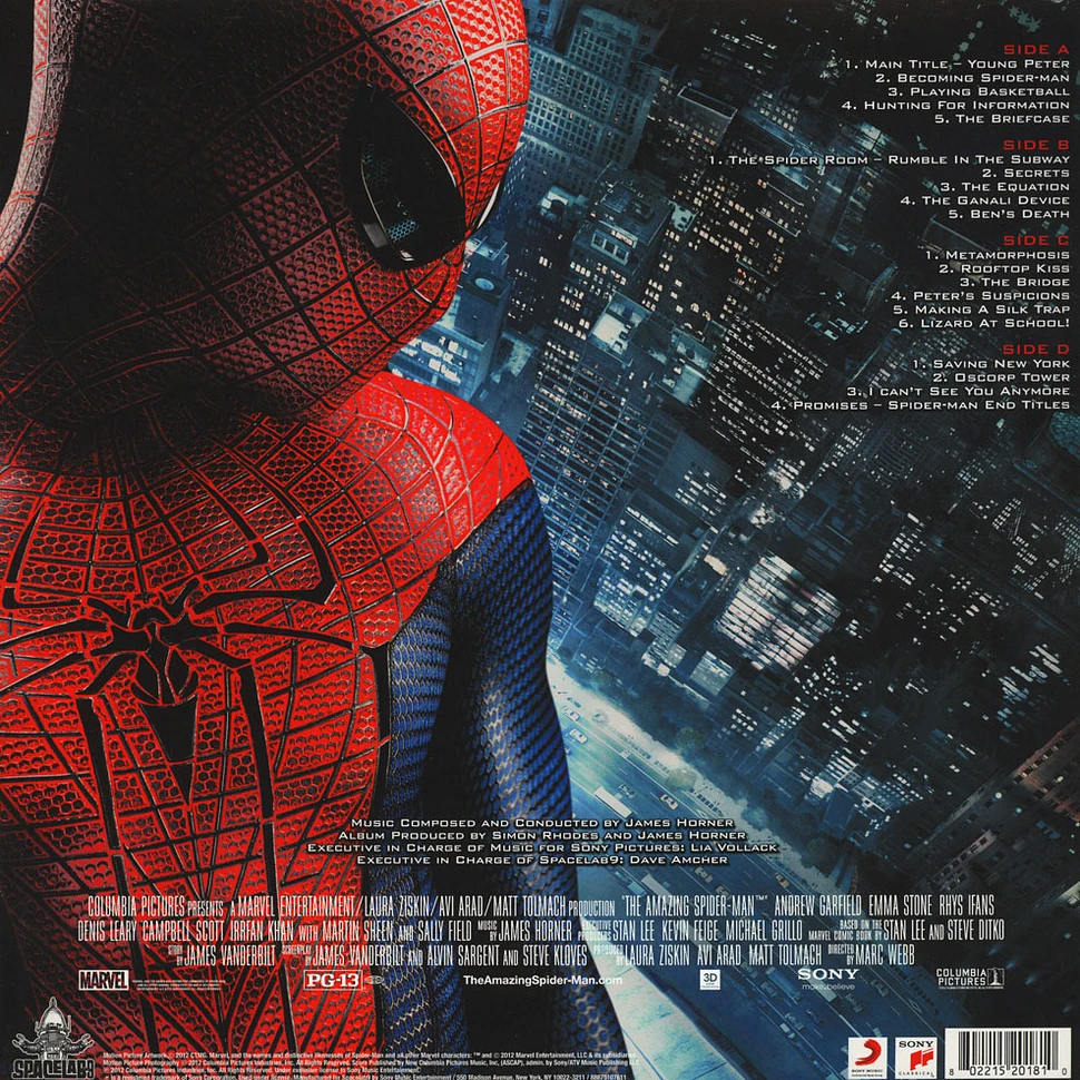 James Horner - OST Amazing Spiderman: Music From The Motion Picture