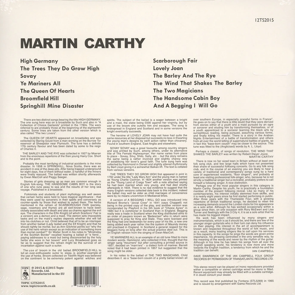 Martin Carthy - Martin Carthy