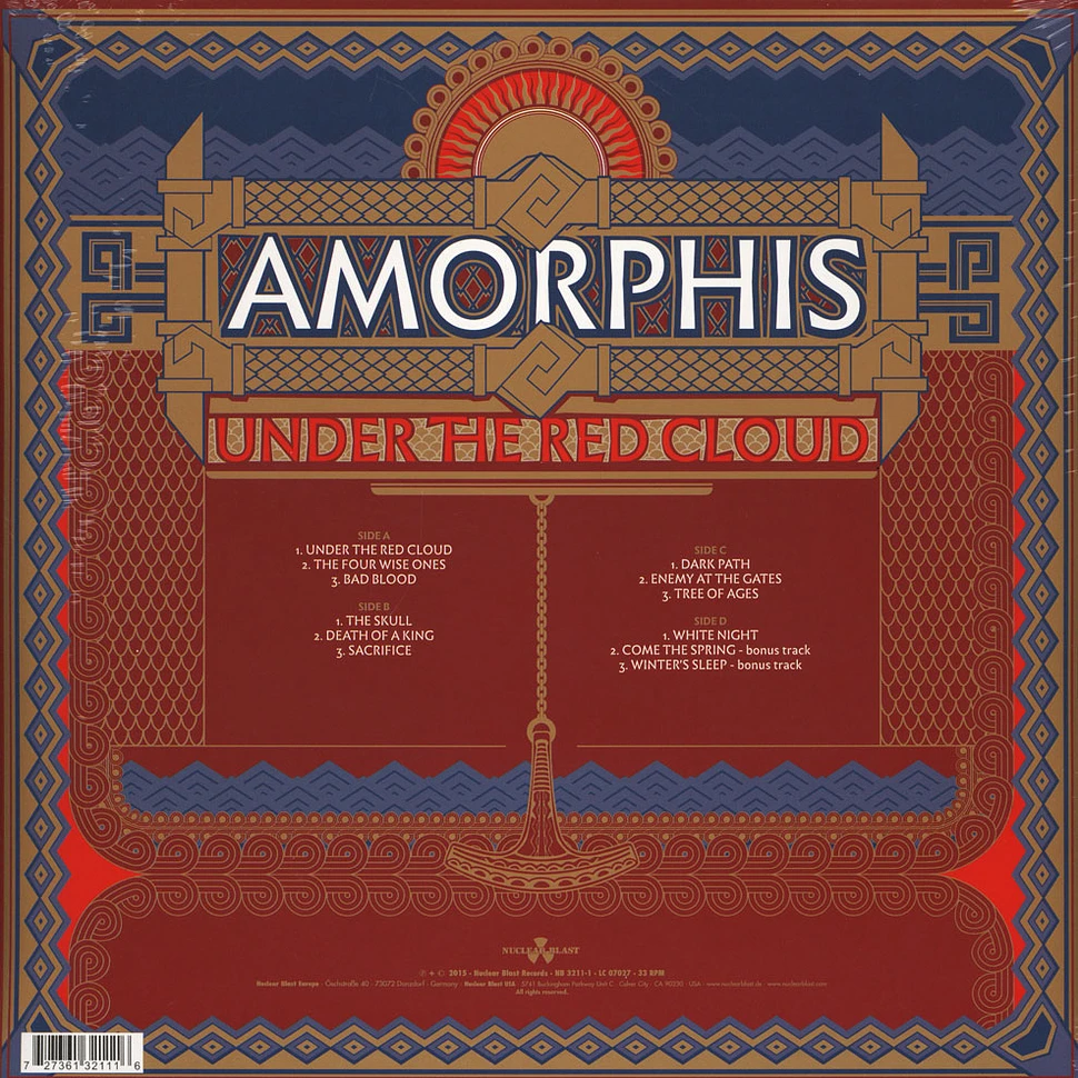 Amorphis - Under The Red Cloud Black Vinyl Edition