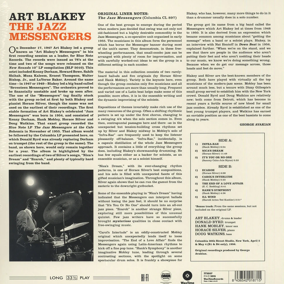 Art Blakey & The Jazz Messengers - The Jazz Messengers