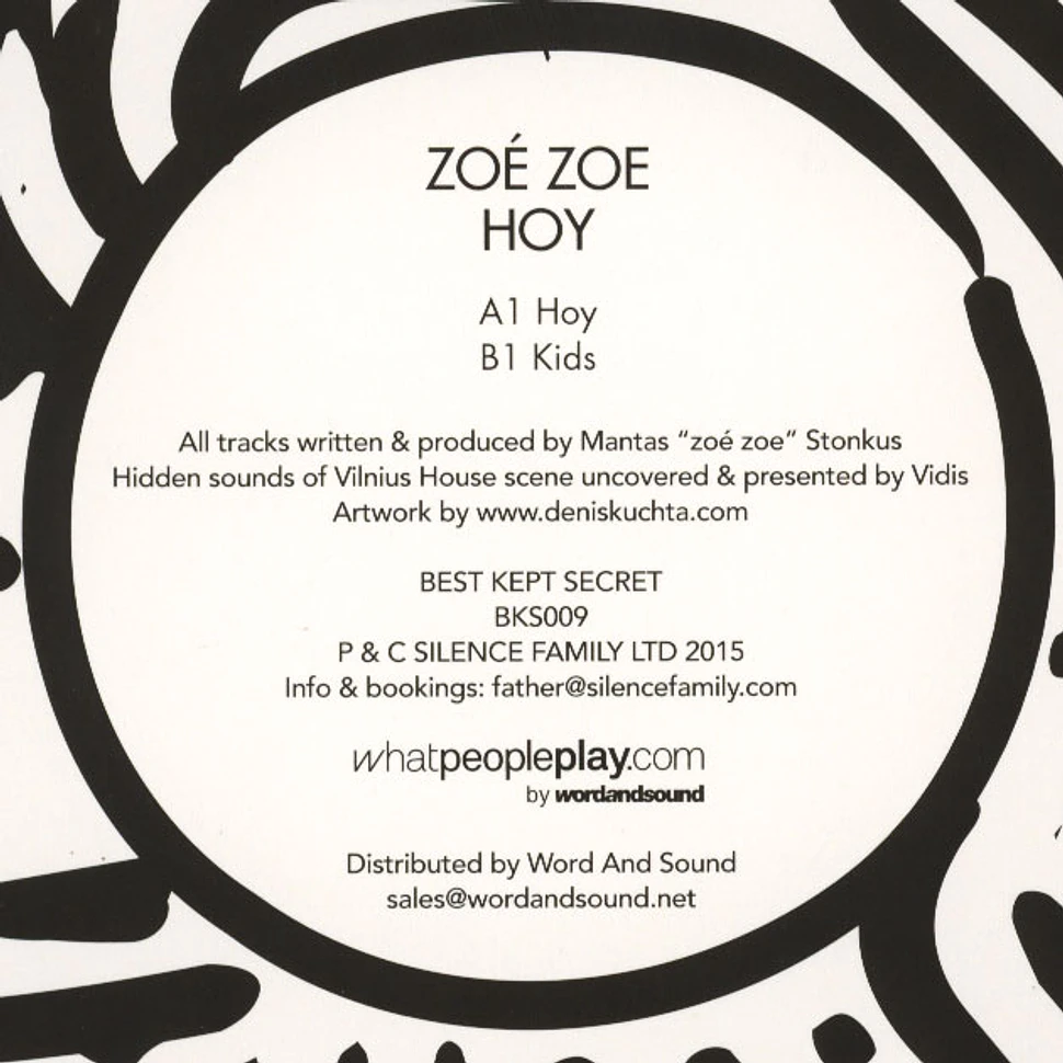 Zoe Zoe - Hoy