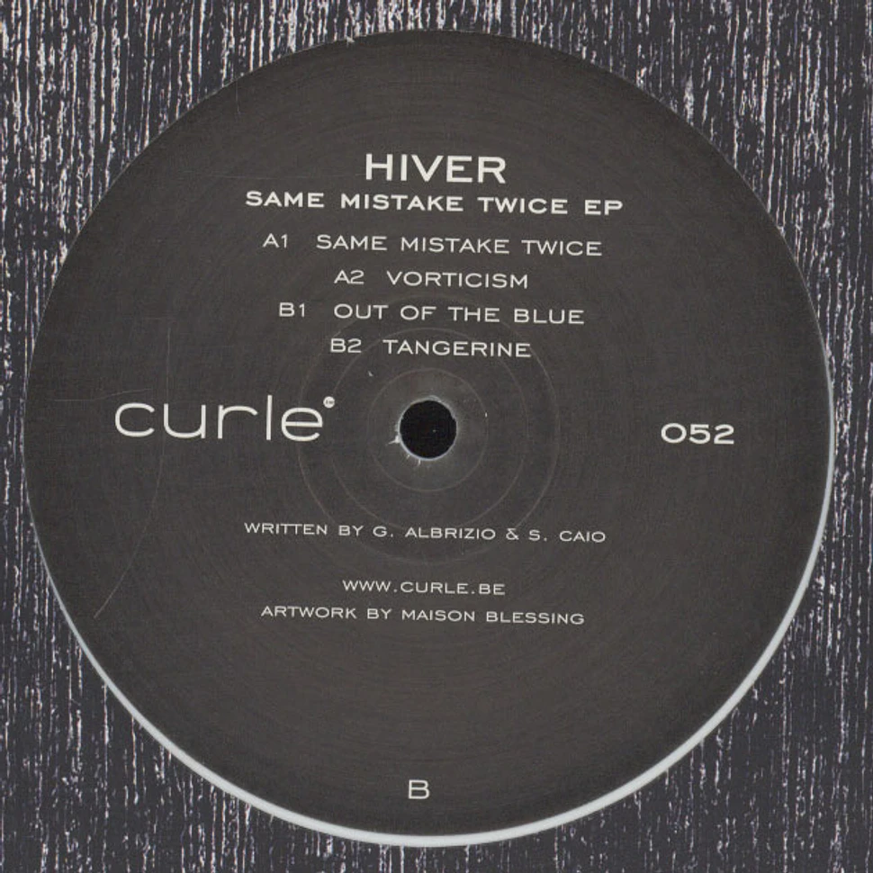 Hiver - Same Mistake Twice EP