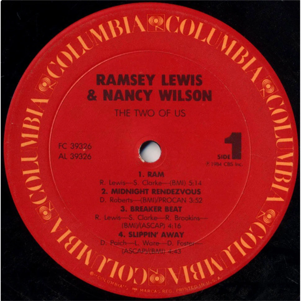 Ramsey Lewis & Nancy Wilson - The Two Of Us