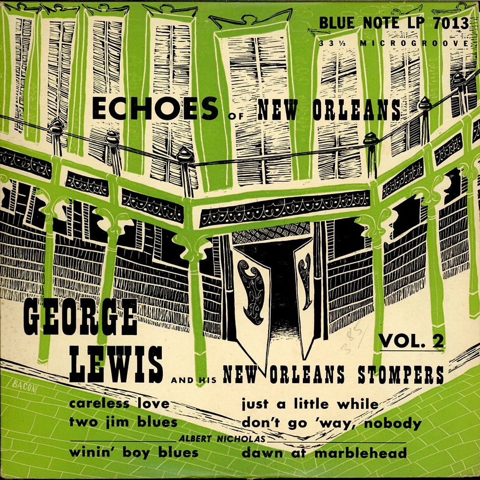 George Lewis And His New Orleans Stompers - Echoes Of New Orleans, Vol. 2
