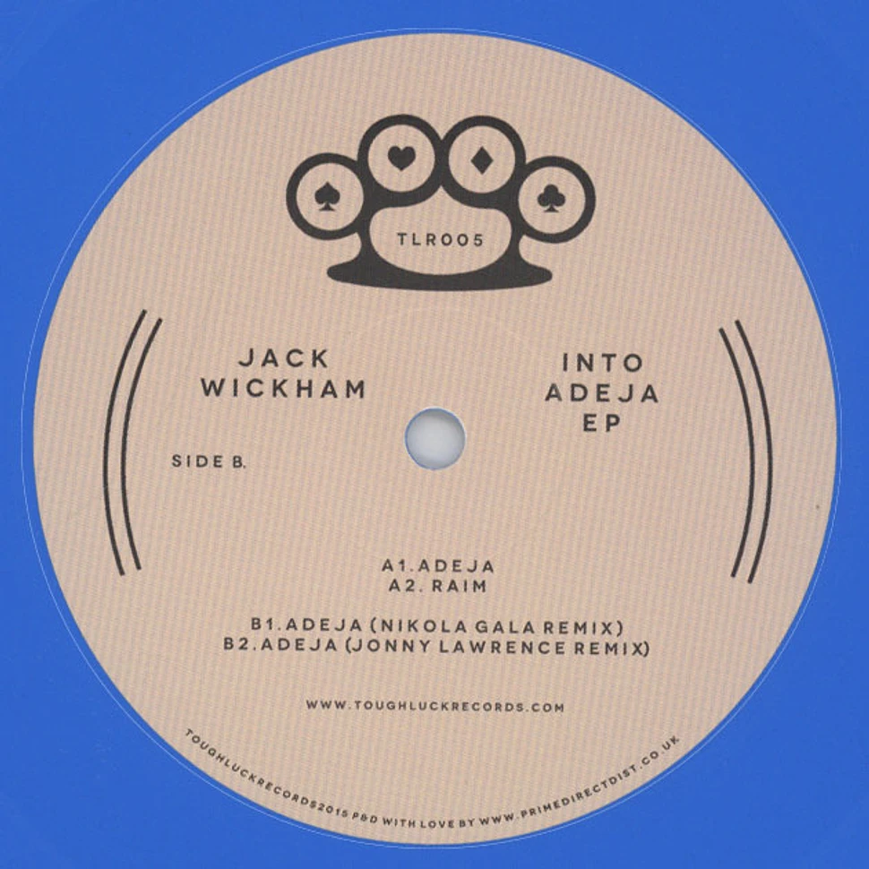 Jack Wickham - Into Adeja EP