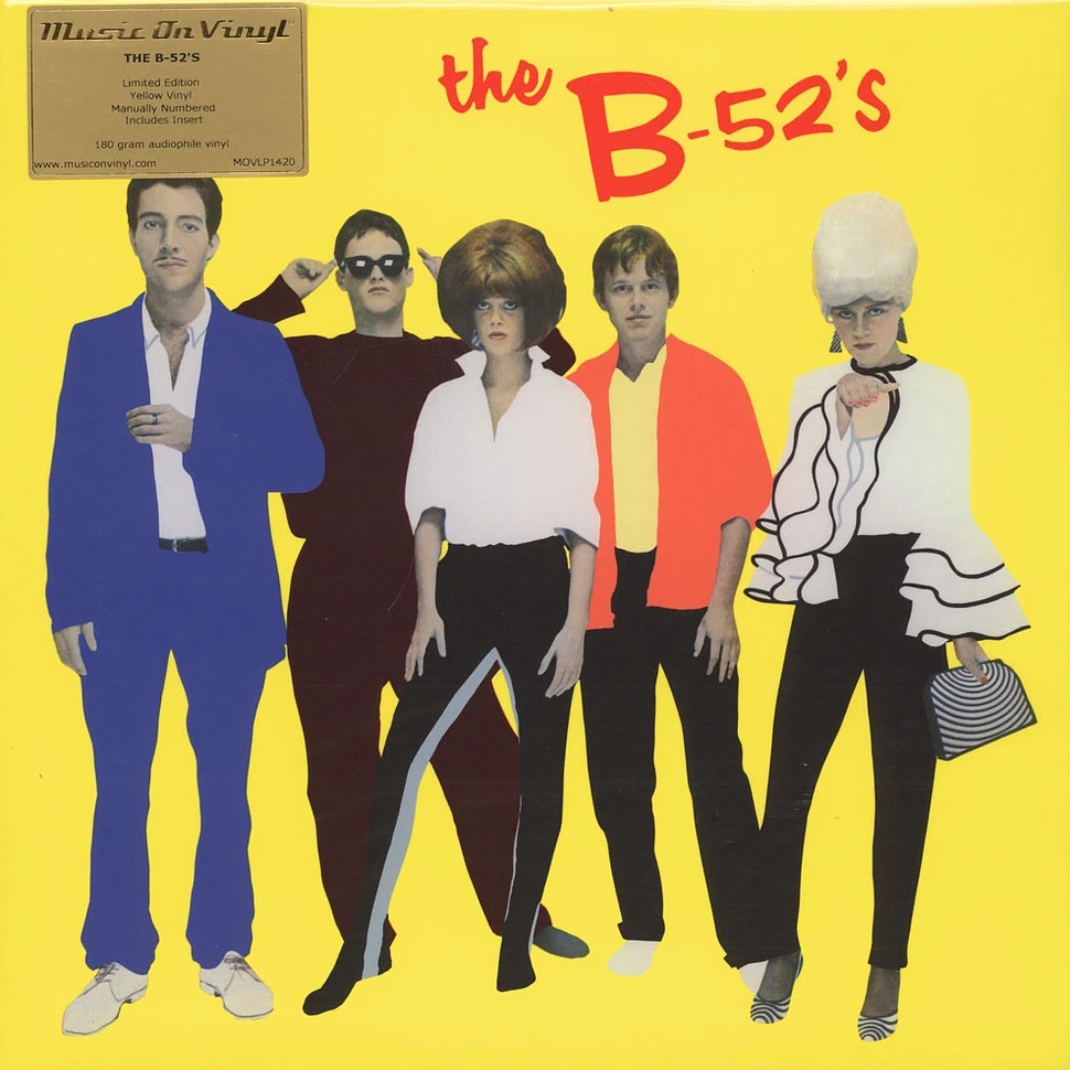 The B-52's - The B-52's Yellow Vinyl Edition
