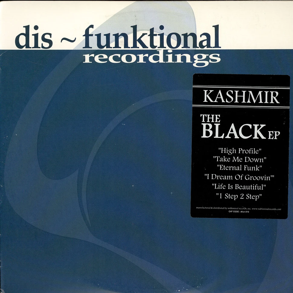 Kashmir - The Black EP