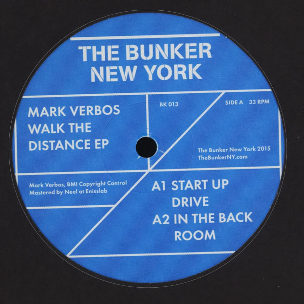 Mark Verbos - Walk The Distance EP