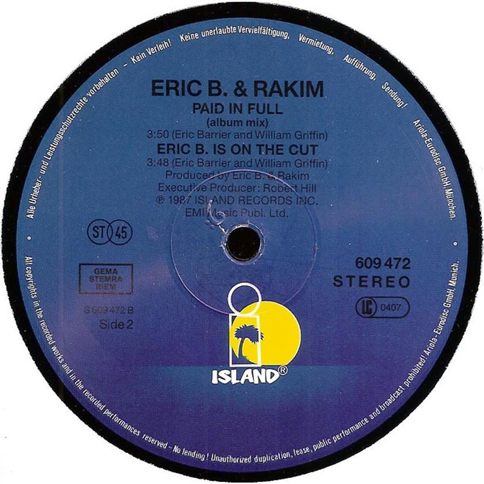 Eric B. & Rakim - Paid In Full (Seven Minutes Of Madness - The Coldcut Remix)