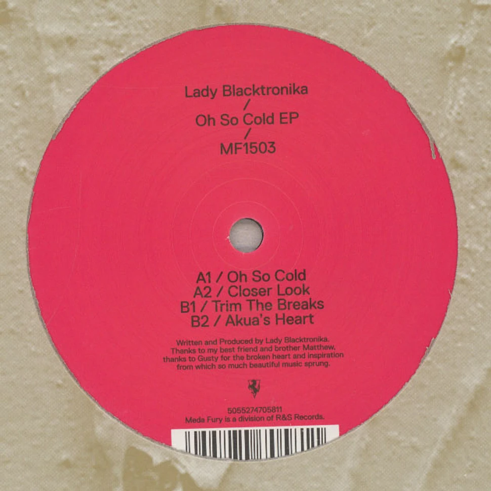 Lady Blacktronika - Oh So Cold EP