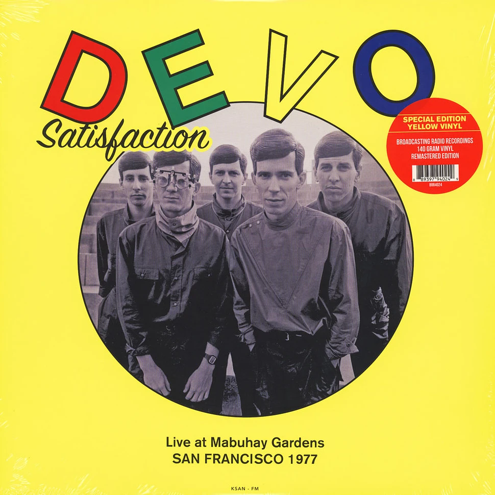Devo - Satisfaction: Live At Mabuhay Gardens, San Francisco 1977