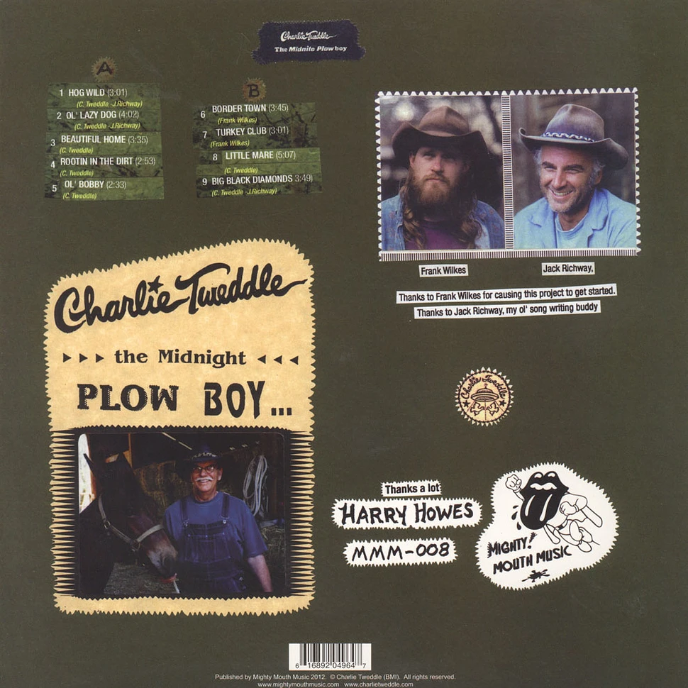 Charlie Tweddle - Midnite Plowboy