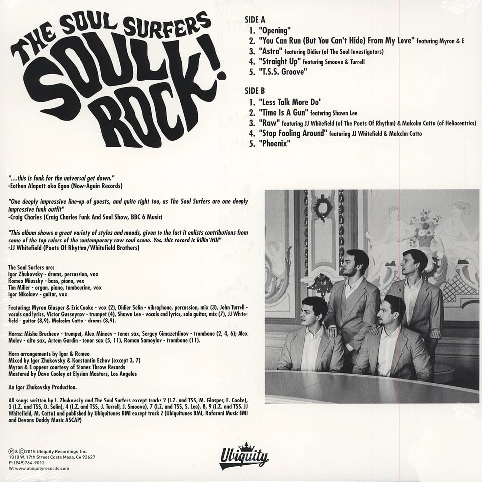 The Soul Surfers - Soul Rock!