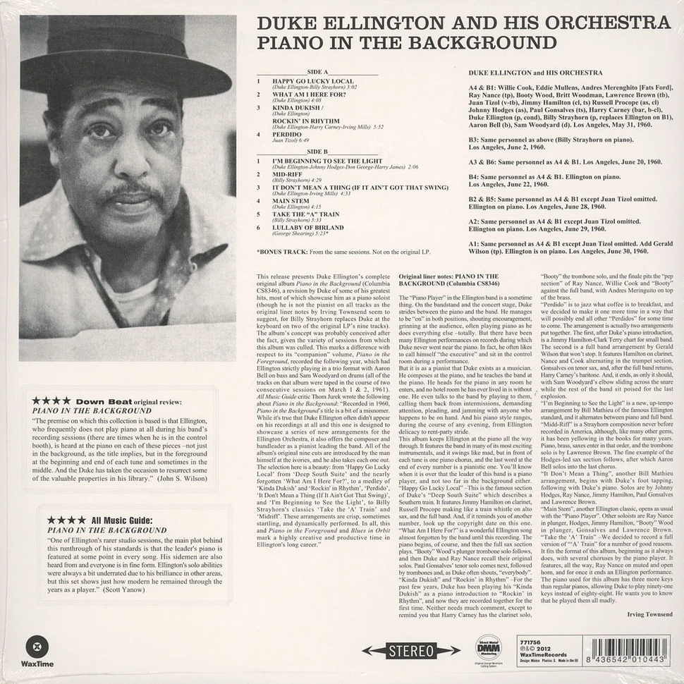 Duke Ellington & His Orchestra - Piano In The Background